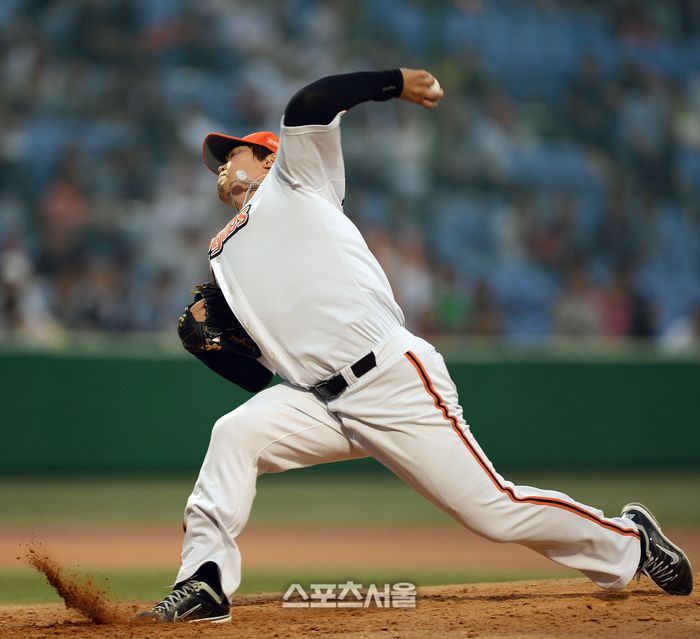2012년 당시 류현진. 대전 | 박진업 기자 upandup@sportsseoul.com