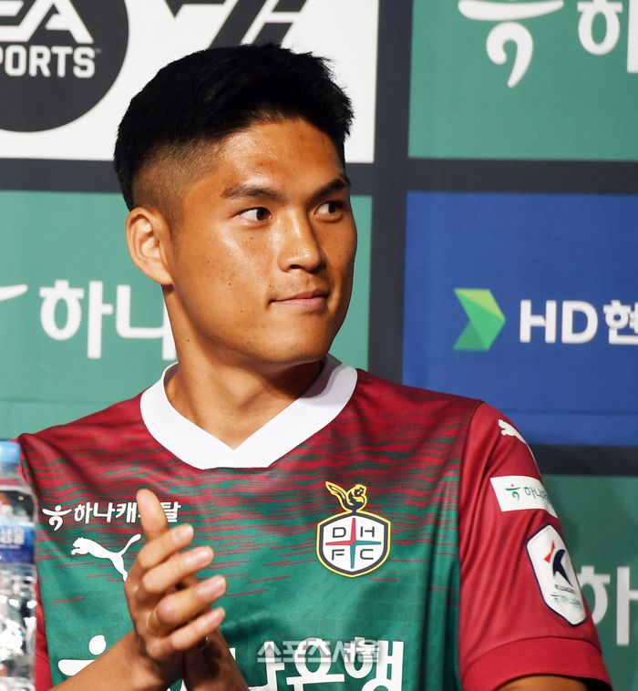 대전 이순민이 26일 중구 소공동 더플라자호텔에서 열린 하나은행K리그 2024 개막 미디어데이에서 기자질문에 답하고 있다. 2024.02.26.소공동 | 강영조 기자 kanjo@sportsseoul.com