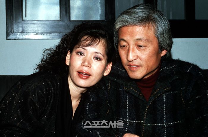 배우 윤소정, 오현경 부부. 스포츠서울DB