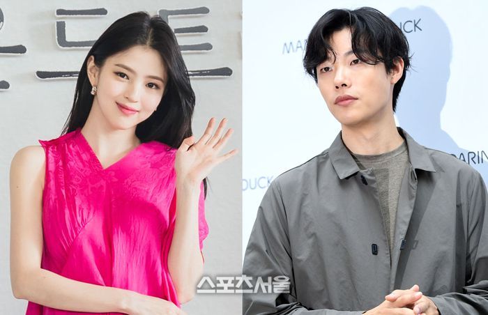 배우 한소희(왼쪽) 류준열. 스포츠서울 DB