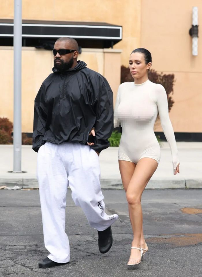 칸예 웨스트와 비앙카 센소리 부부. 사진 | 백그리드