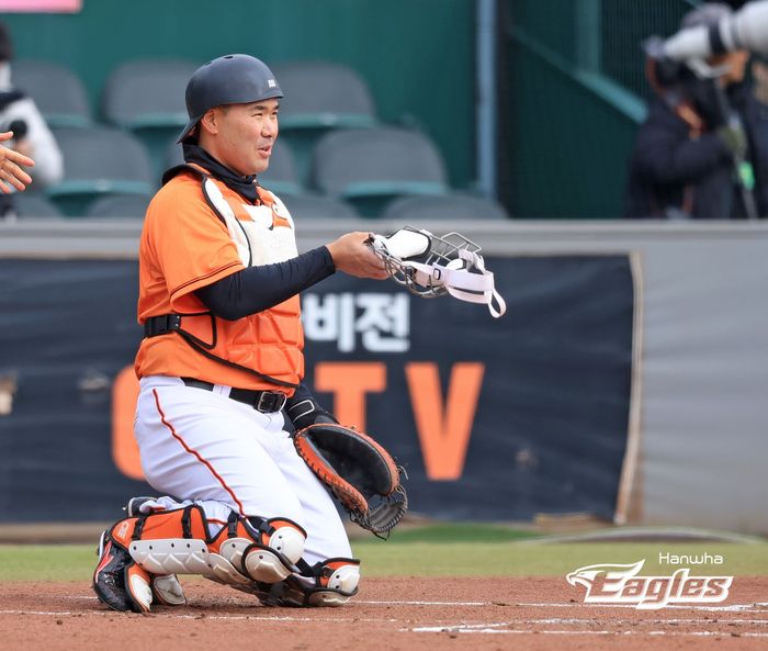 한화 포수 이재원. 사진 | 한화 이글스