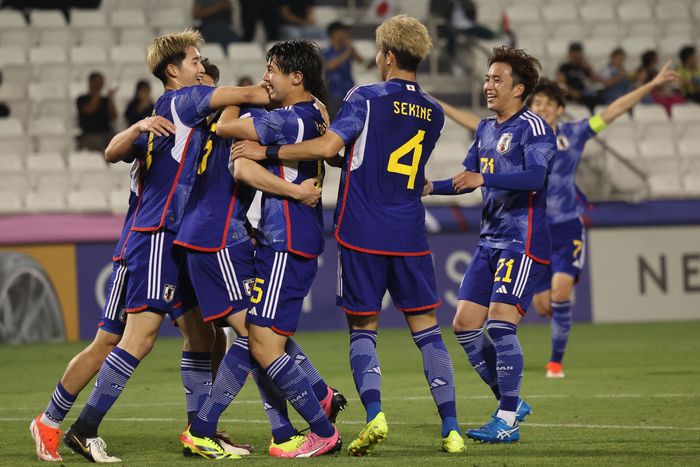 U-23 아시안컵 조별리그 2연승을 달린 일본. 도하 | AFP연합뉴스