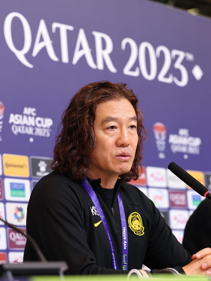 말레이시아의 김판곤 감독.도하 | 연합뉴스