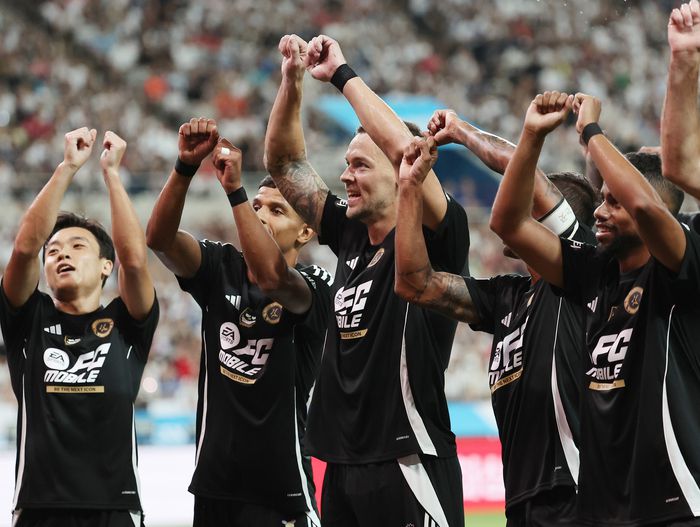 팀 K리그 기쁨의 세리머니. 사진 | 연합뉴스