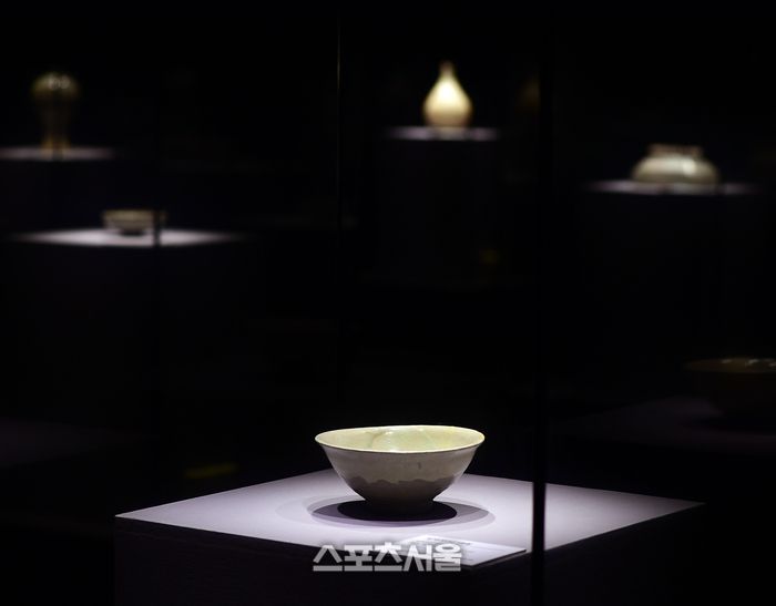 다양한 분청사기가 빼어난 모습을 자랑하고 있다. 이주상기자 rainbow@sportsseoul.com