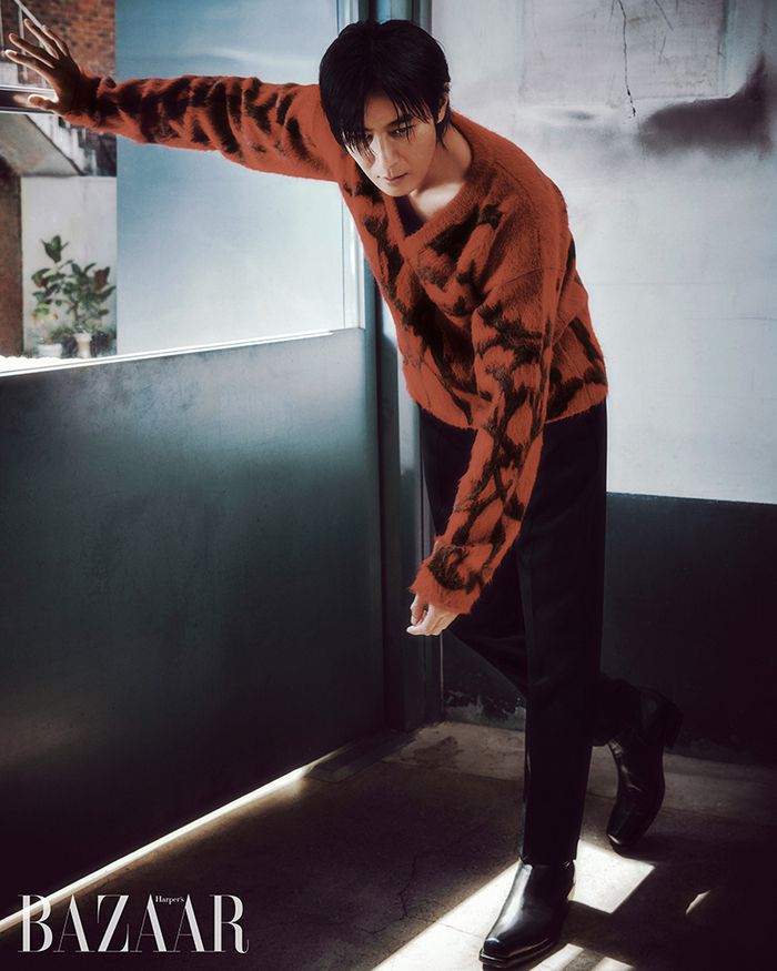 영화 ‘보통의 가족’의 배우 장동건. 사진 | 하퍼스바자 코리아