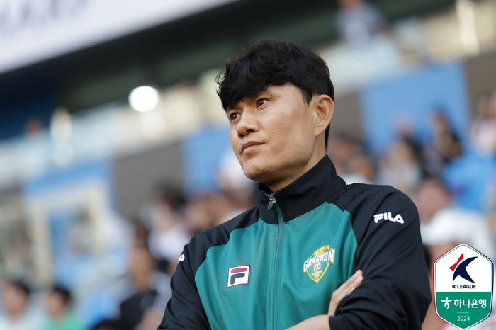 강원FC 정경호 감독.제공 | 한국프로축구연맹