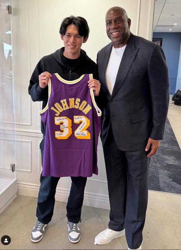 매직 존슨 SNS 캡처