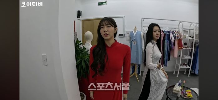 안지현(왼쪽)과 김태린. 유튜브  채널 ‘코이티비’