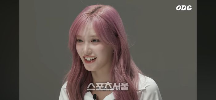 아이브 이서.  유튜브 채널 ‘ODG’