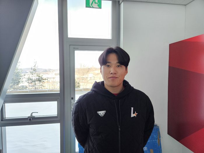 SSG 최민준이 2025 가고시마 퓨처스 스프링캠프에 참가한다. 사진 | SSG 랜더스