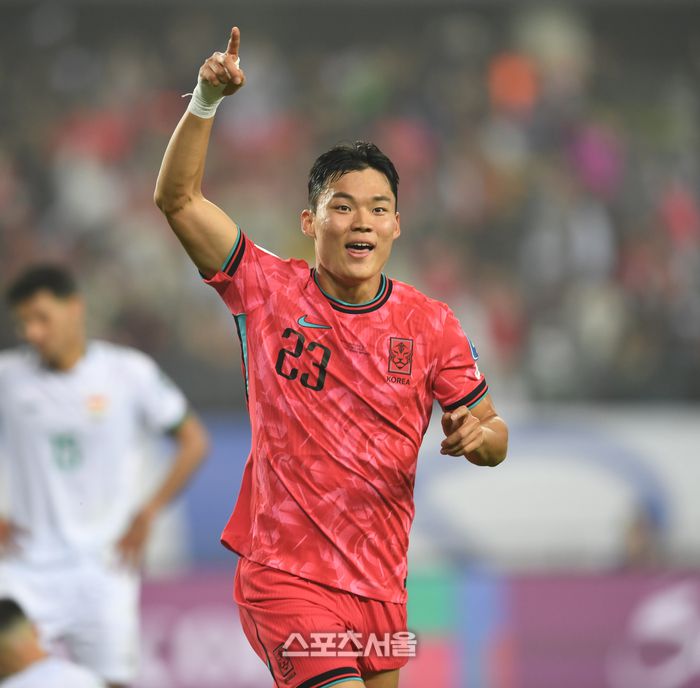 축구대표팀 오현규.