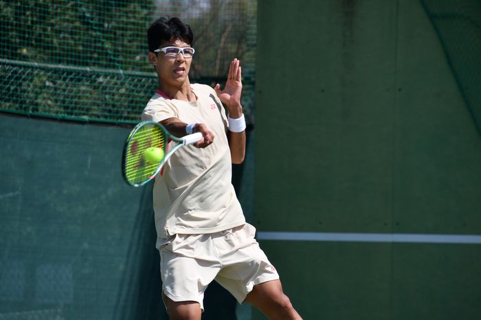 정현. 사진 | M15 Nishi-Tokyo Team REC Waseda University International Tennis Open 2025