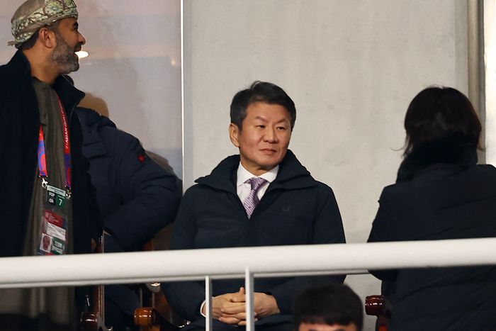 대한축구협회 정몽규 회장.고양 | 연합뉴스