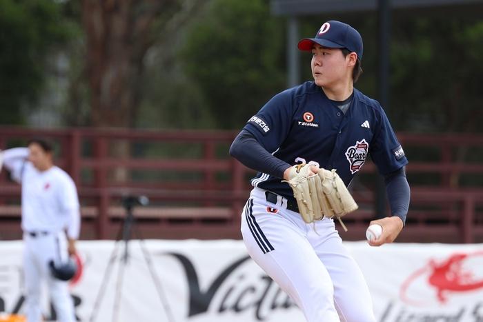 최승용이 ‘마운드 공백’을 메꾼다. 사진 | 두산 베어스