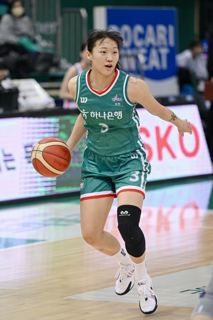 FA 정예림이 원소속구단 부천 하나은행에 남았다. 사진 | WKBL