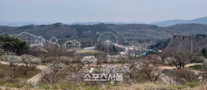 에버랜드 하늘정원길에서 본 전경. 용인 | 원성윤 기자 socool@sportsseoul.com