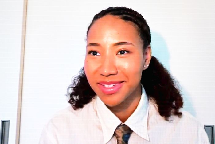 GS칼텍스 지명받은 레이나 토코쿠.  사진 | 한국배구연맹