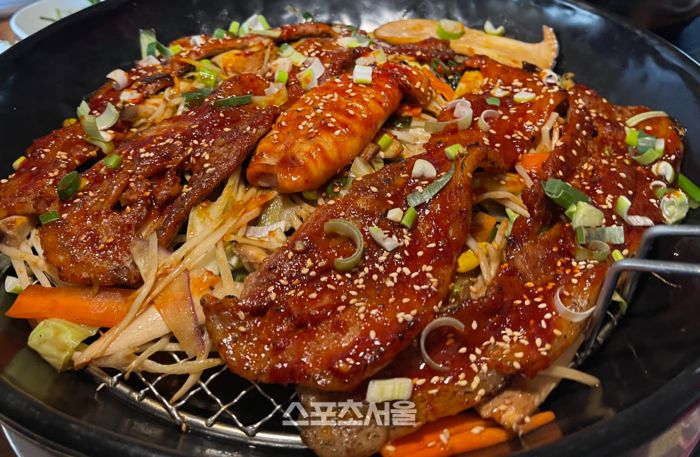 이원일 세프가 개발한 해 뜨는 집의 고추장불고기. 순창 | 원성윤 기자 socool@sportsseoul.com