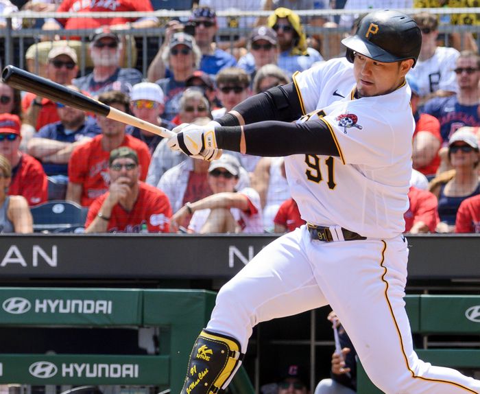 피츠버그 시절 최지만의 모습. 사진 | UPI 연합뉴스