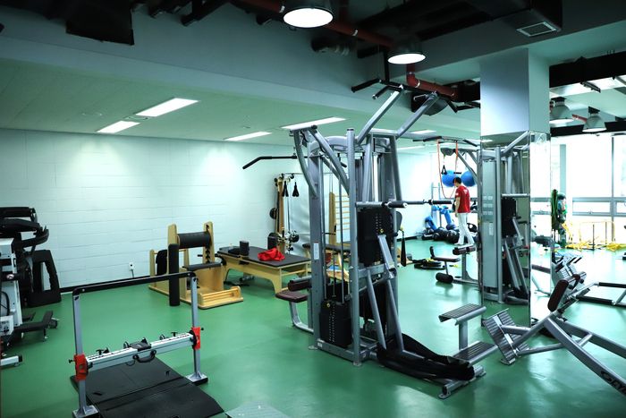 SSG 랜더스 퓨처스필드 트레이닝 센터 내부 전경. 사진 | SSG 랜더스