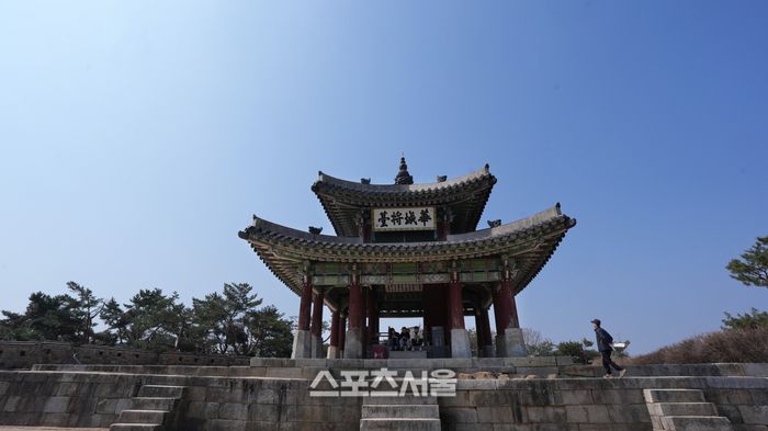 1919년 3월 만세소리가 울려 퍼졌던 서장대. 제공=수원시