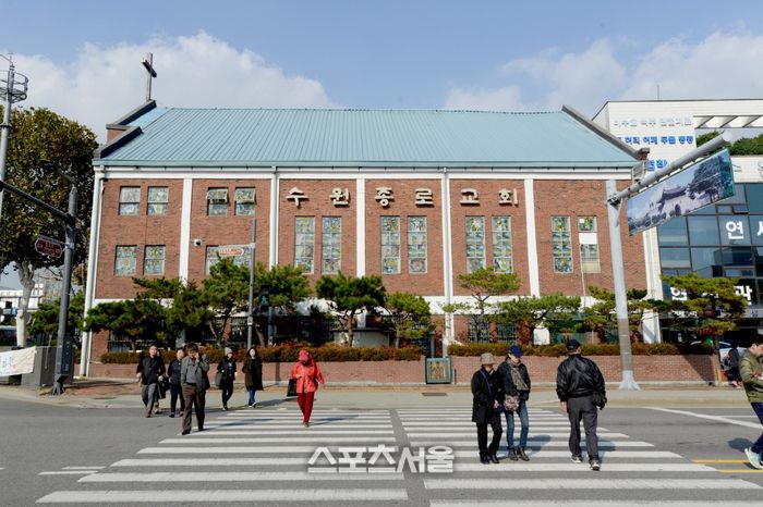 수원지역에서 다수의 독립운동가를 키워낸 종로교회. 제공=수원시