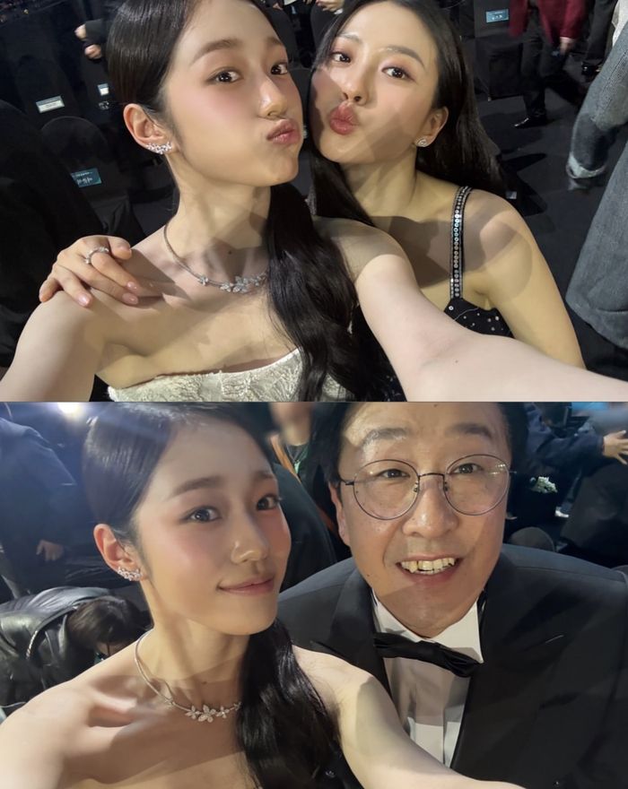 노윤서-고민시(위), 노윤서-현봉식(아래). 노윤서 인스타그램.