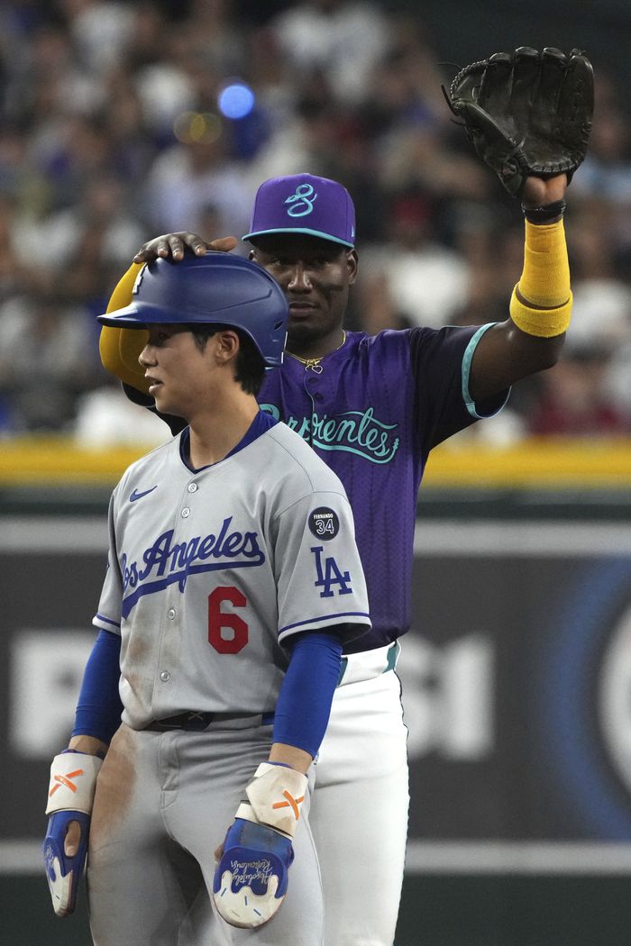 김혜성은 11일 애리조나전 5회초 두 번째 타석에서 안타를 수확했다. 사진 | AP 연합뉴스