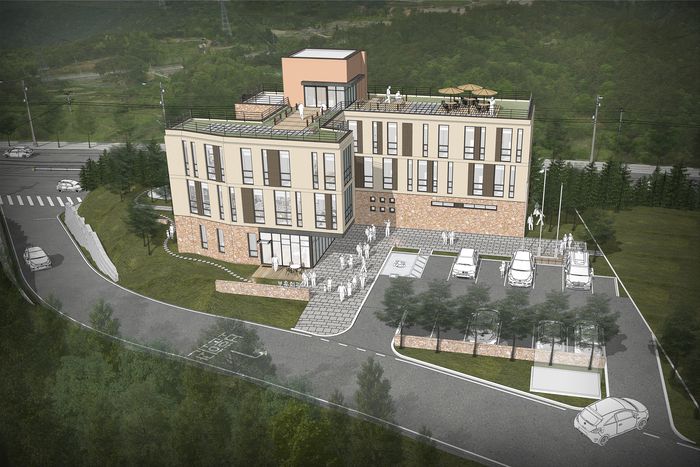 보혼회관 조감도.  사진|속초시청