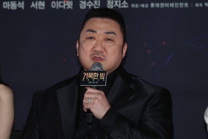 영화 ‘거룩한 밤: 데몬 헌터스’ 마동석. 사진| 연합뉴스