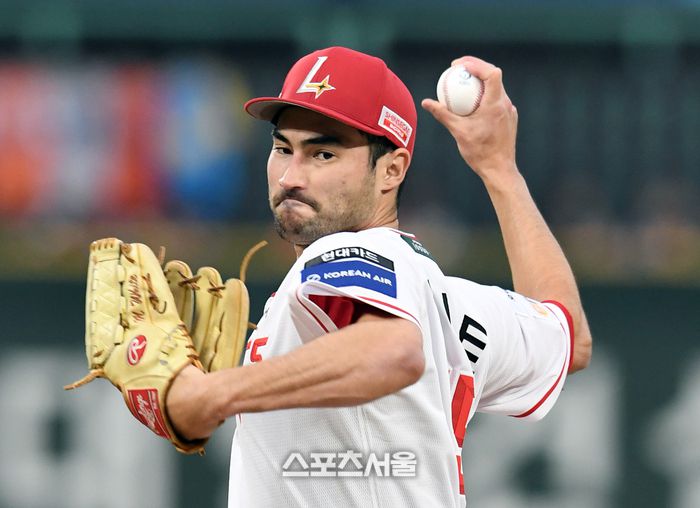 화이트는 4월 복귀해, 시즌 2승 무패 평균자책점 2.31을 기록 중이다. 문학 | 박진업 기자 upandup@sportsseoul.com