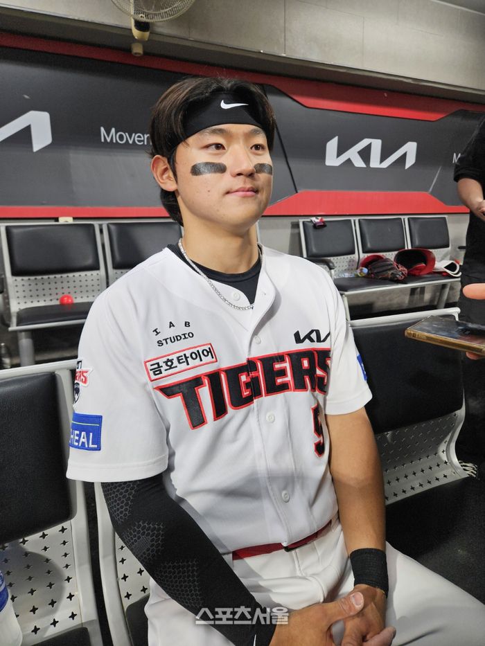 KIA 김도영이 13일 광주-기아 챔피언스 필드에서 열린 2025 KBO리그 롯데전 승리 후 인터뷰에 응했다. 광주 | 김동영 기자 raining99@sportsseoul.com