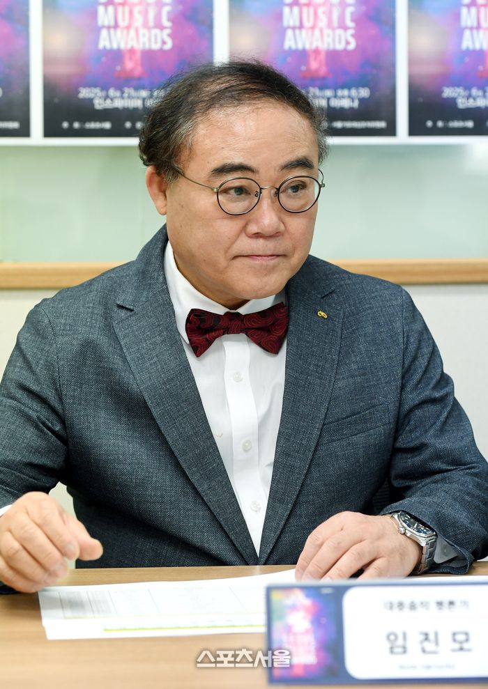 제34회 ‘서울가요대상’ 심사위원 대중음악평론가 임진모. 2025. 5. 14. 박진업 기자 upandup@sportsseoul.com