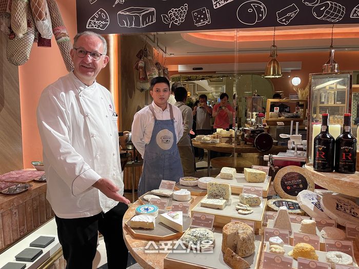 매들리 뷔페에 있는 치즈룸. 마닐라 | 원성윤 기자 socool@sportsseoul.com