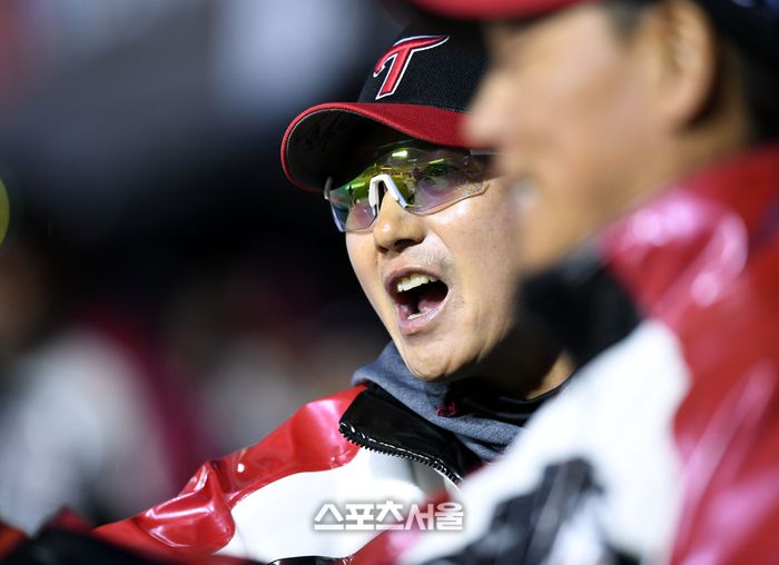 LG 염경엽 감독이 포효하고 있다. 잠실 | 최승섭기자 thunder@sportsseoul.com