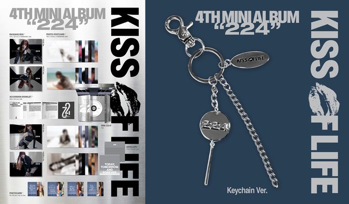 키스오브라이프 디지팩 앨범, 키체인 버전. 사진| S2엔터테인먼트