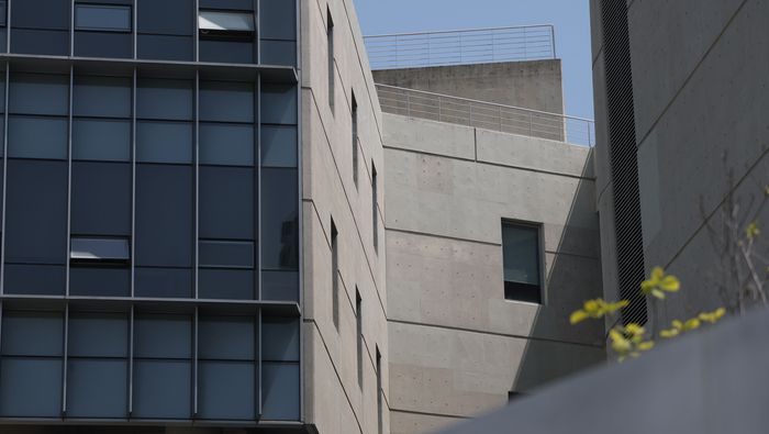 창원NC파크 외장 구조물 ‘루버’가 철거된 모습. 사진 | 창원=연합뉴스