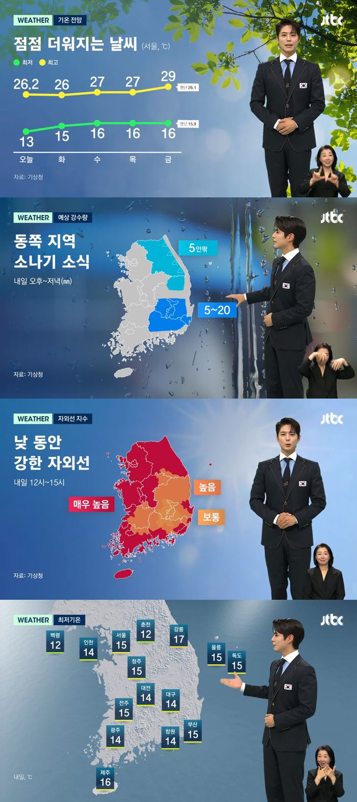 박보검. jtbc ‘뉴스룸’