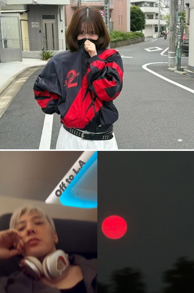 카리나,지드래곤 SNS