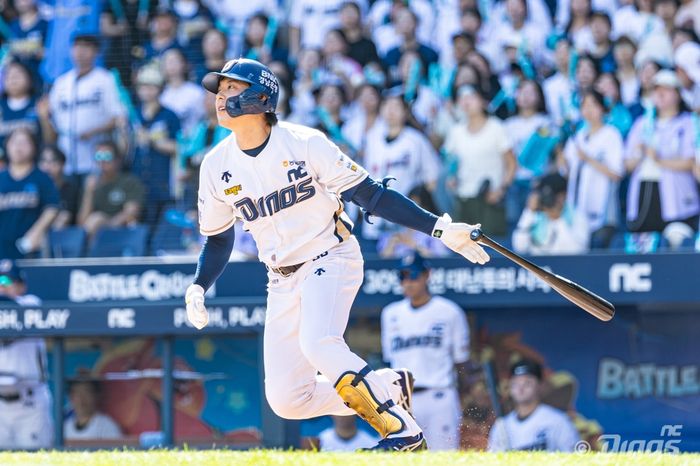 NC 시절 김성욱이 타석에 임하고 있다. 사진 | NC 다이노스