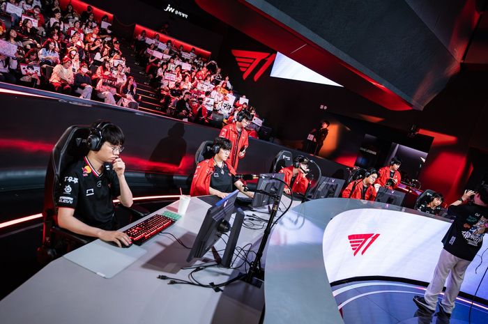 T1 선수단. 사진 | LCK