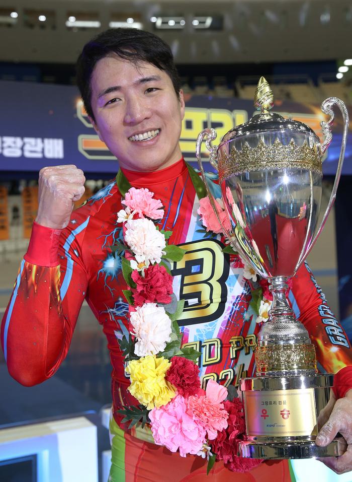 지난해 그랑프리 경륜 우승자인 임채빈은 올해 27경주 출전해 단 한차례도 1위를 놓친 적이 없다. 사진 | 체육공단