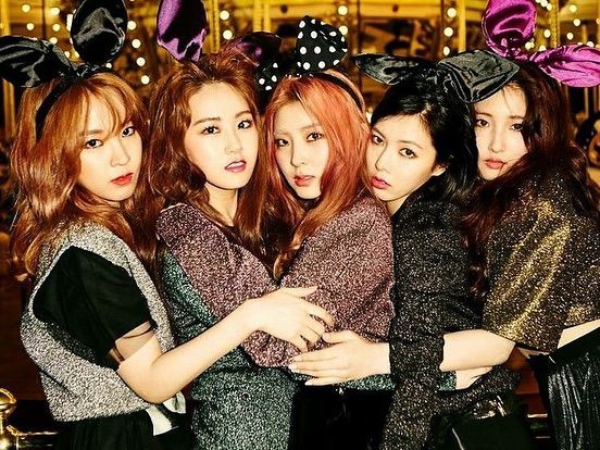 포미닛. 사진 | 현아 SNS