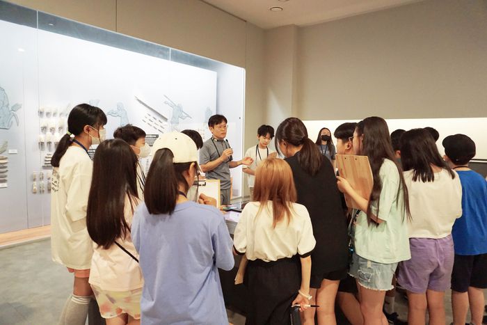 제17기 어린이박물관학교(2024년) 활동_전시실.  사진|국립춘천박물관