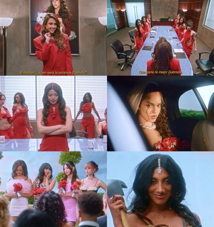 캣츠아이 ‘Gabriela’ 뮤직비디오. 사진 | 하이브 X 게펜 레코드