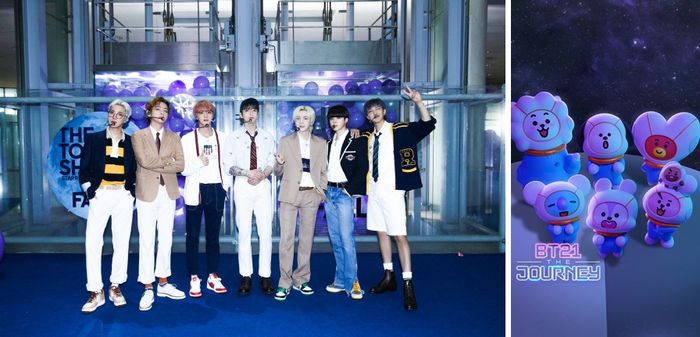 BTS와 IPX의 공동 제작 BT21의 애니메이션 시리즈 ‘BT21 The Journey’가 슈가의 소집해제 다음날인 22일 BT21 완전체 ‘리유니언’ 최종화를 앞두고 있다. 사진 | IPX