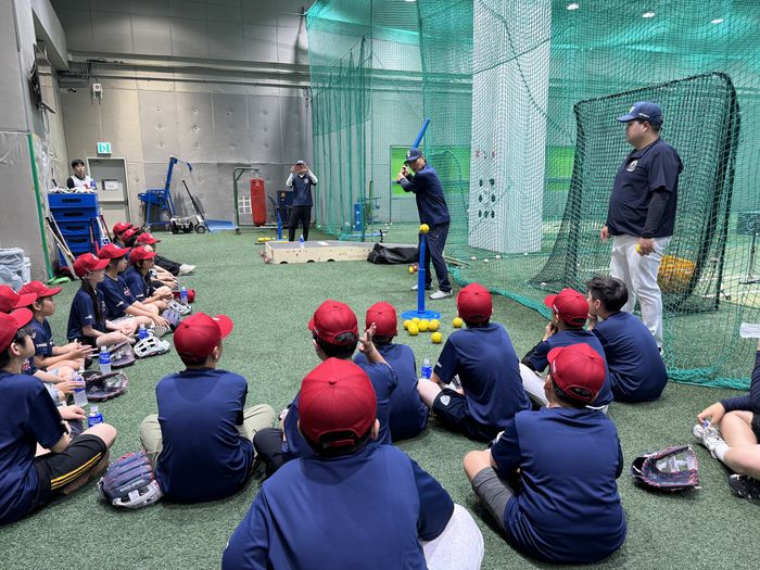 KBO가 미래야구의 날을 맞이하여 티볼 원데이 클래스를 개최한다. 사진 | KBO