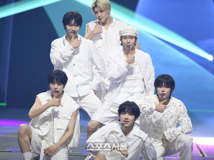 엔시티 위시가 21일 인천 인스파이어 아레나에서 열린 제34회 서울가요대상에서 공연을 하고 있다. 2025. 6. 21.인천 | 최승섭기자 thunder@sportsseoul.com